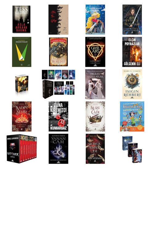 Asla Arkana Bakma + 19 Kitap Daha (Set)
