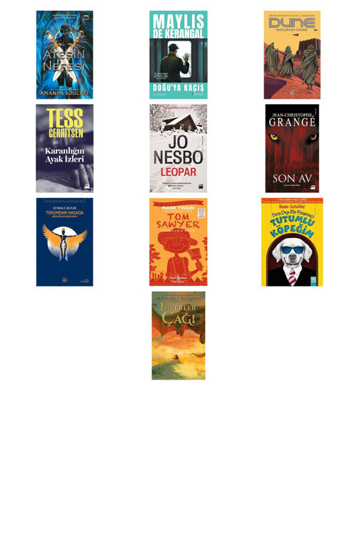 Ateşin Nefesi + 9 Kitap Daha (Set)