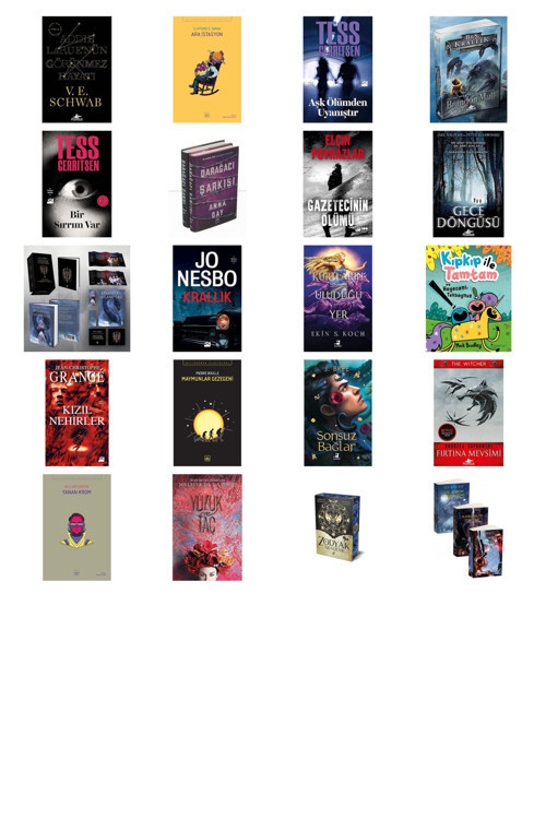Addie Larue’Nün Görünmez Hayatı + 19 Kitap Daha (Set)