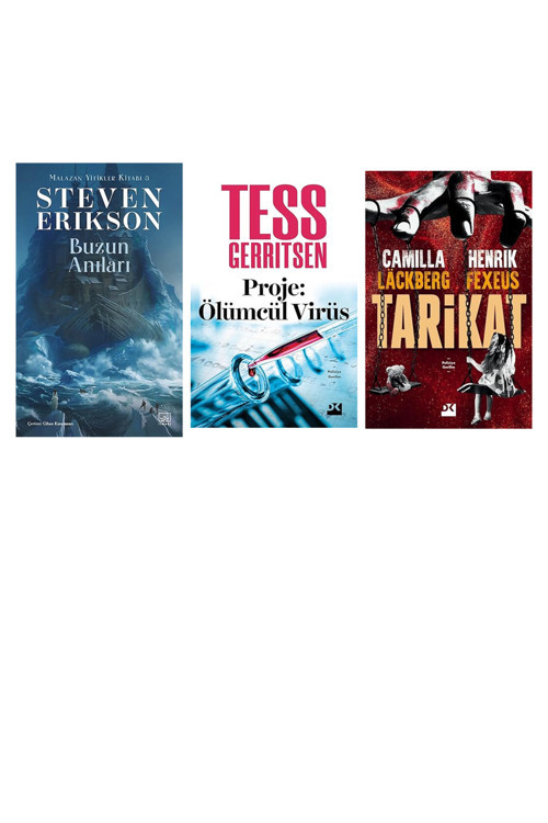 Malazan Yitikler Kitabı 3 - Buzun Anıları + 2 Kitap Daha (Set)