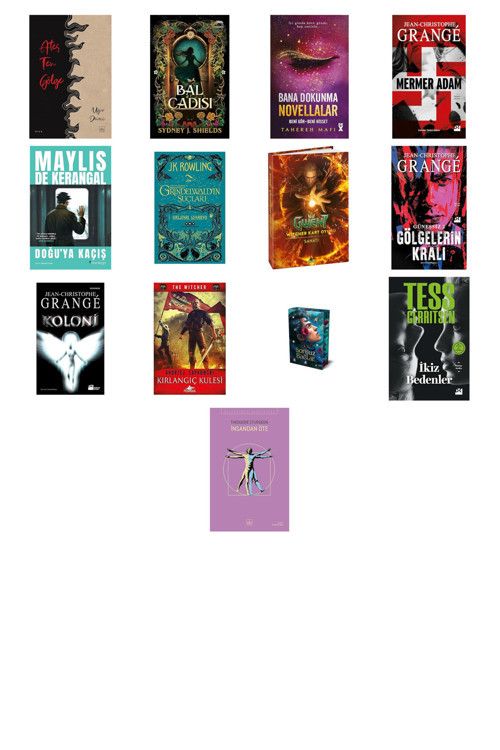 Ateş Ten Gölge + 12 Kitap Daha (Set)