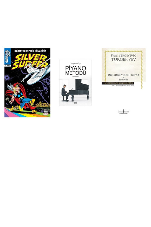 Silver Surfer Cilt 4 - Kainatın Kozmik Süvarisi!... +2 Mizah Kitabı