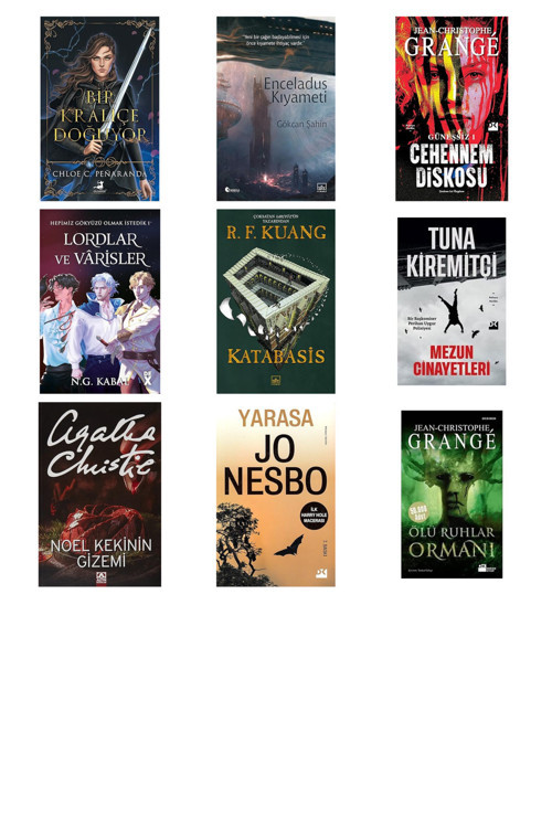 Bir Kraliçe Doğuyor + 8 Kitap Daha (Set)