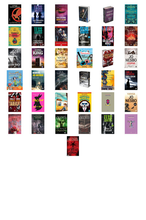 Açlık Oyunları 2 - Ateşi Yakalamak + 36 Kitap Daha (Set)