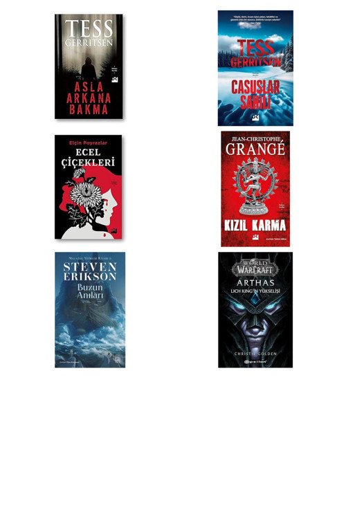 Asla Arkana Bakma + 5 Kitap Daha (Set)