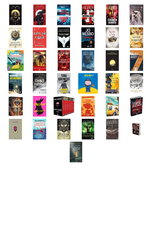 Abaddon Geçidi - Enginlik Serisi 3. Kitap + 36 Kitap Daha (Set)