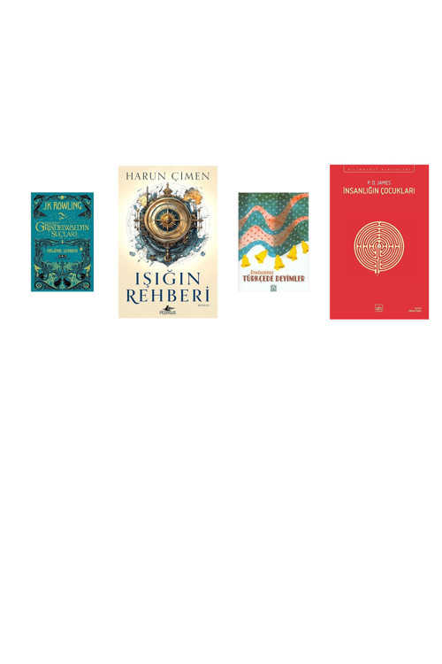 Fantastik Canavarlar: Grindelwald’İn Suçları - Senaryo + 3 Kitap Daha (Set)