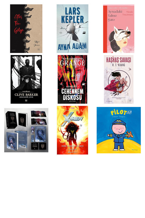 Ateş Ten Gölge + 8 Kitap Daha (Set)