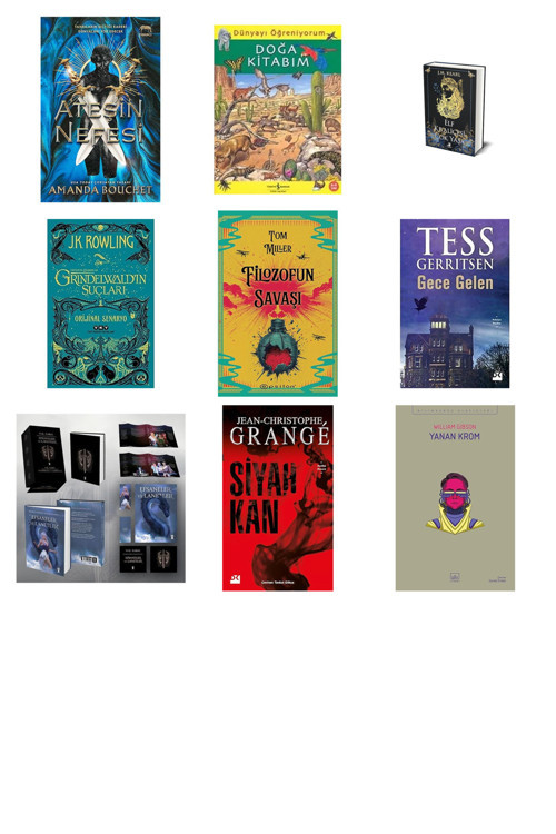 Ateşin Nefesi + 8 Kitap Daha (Set)
