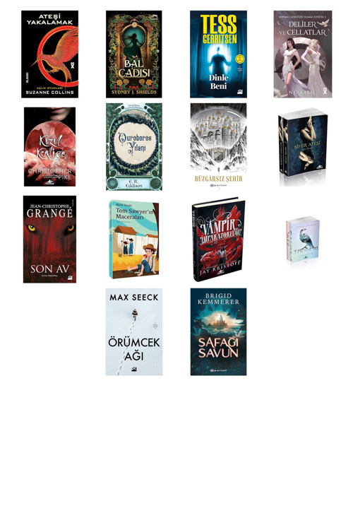 Açlık Oyunları 2 - Ateşi Yakalamak + 13 Kitap Daha (Set)