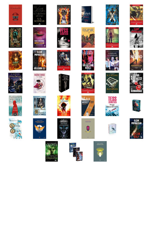 2001: Bir Uzay Destanı + 38 Kitap Daha (Set)
