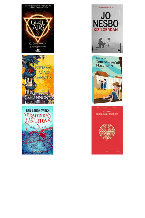 Gizli Ateş: Simyacı Günlükleri Serisi 1 + 5 Kitap Daha (Set)