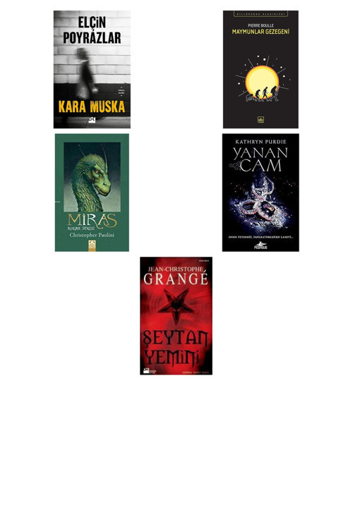 Kara Muska + 4 Kitap Daha (Set)
