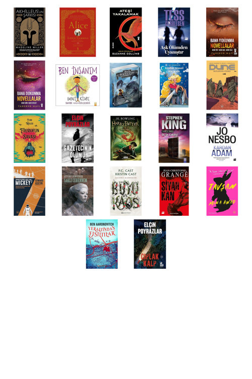 Akhilleus’Un Şarkısı + 21 Kitap Daha (Set)