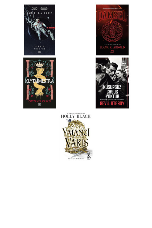 Cibola Yanıyor: Enginlik Serisi 4. Kitap + 4 Kitap Daha (Set)