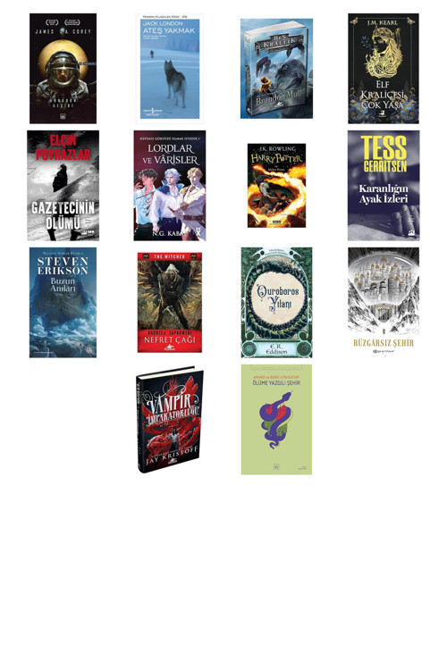 Abaddon Geçidi - Enginlik Serisi 3. Kitap + 13 Kitap Daha (Set)