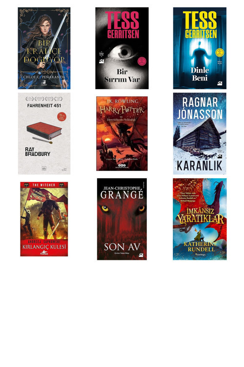 Bir Kraliçe Doğuyor + 8 Kitap Daha (Set)