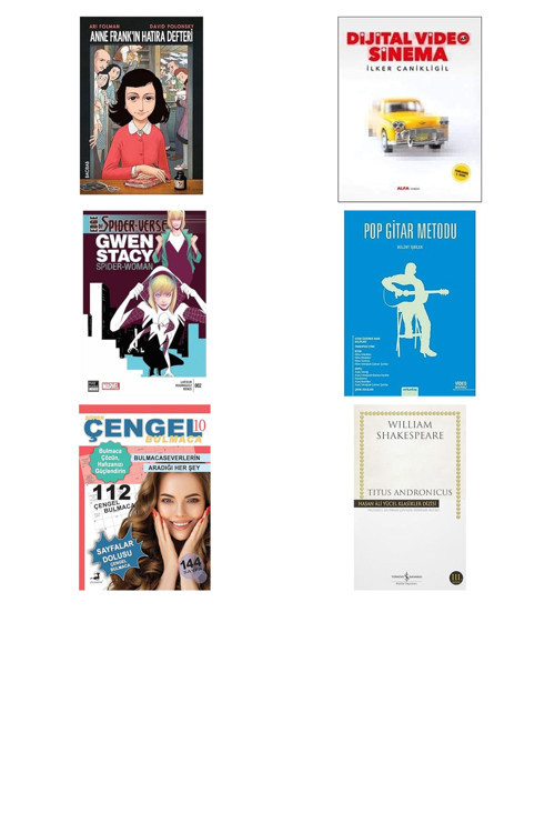 Anne Frank’In Hatıra Defteri (Grafik Uyarlaması)... +5 Mizah Kitabı
