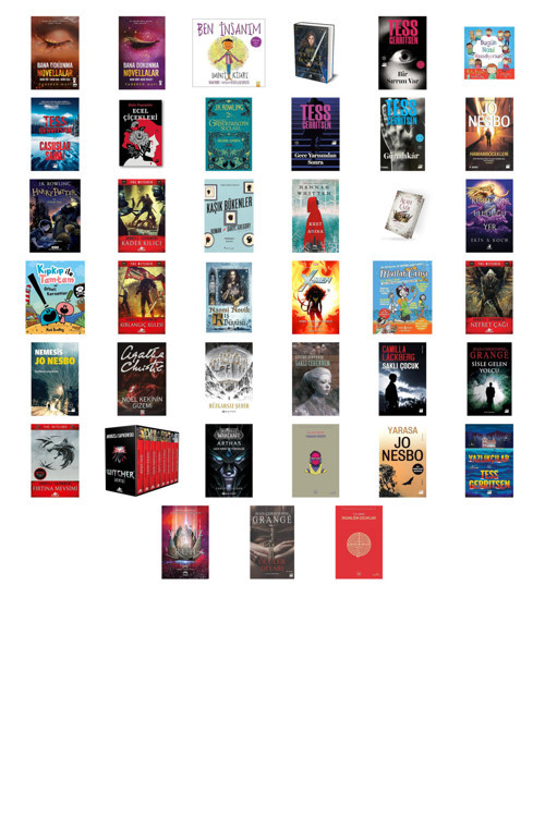 Bana Dokunma Novellalar (Ciltli): Beni Yık - Beni Kır - Beni İzle + 38 Kitap Daha (Set)