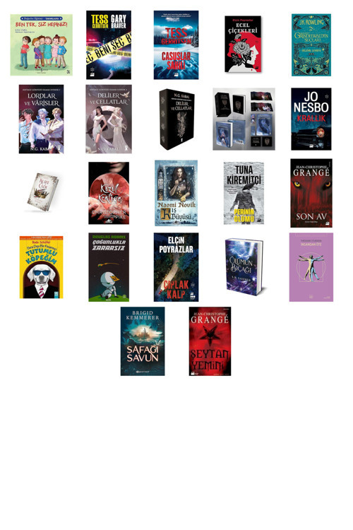 Ben Tek, Siz Hepiniz + 21 Kitap Daha (Set)