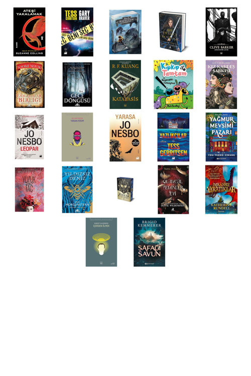 Açlık Oyunları 2 - Ateşi Yakalamak + 21 Kitap Daha (Set)