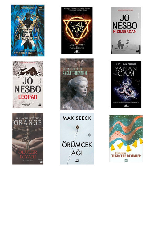 Ateşin Nefesi + 8 Kitap Daha (Set)
