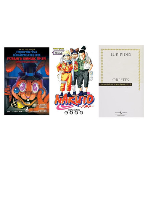 Fazbear'In Korkunç Tipleri Grafik Roman Serisi 3 - Freddy'Ni... +2 Mizah Kitabı