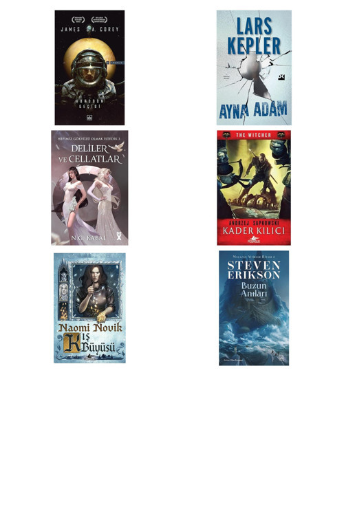 Abaddon Geçidi - Enginlik Serisi 3. Kitap + 5 Kitap Daha (Set)