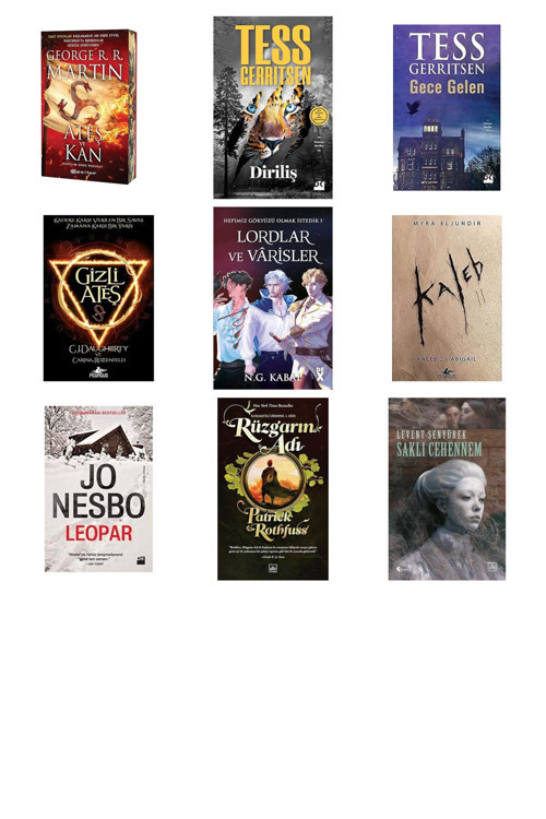 Ateş Ve Kan + 8 Kitap Daha (Set)