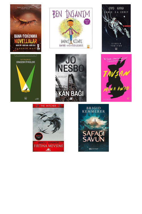 Bana Dokunma Novellalar (Ciltli): Beni Yık - Beni Kır - Beni İzle + 7 Kitap Daha (Set)