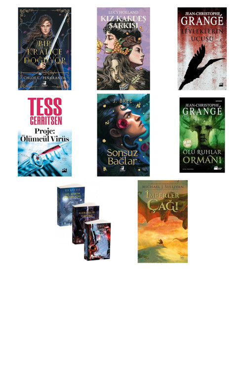 Bir Kraliçe Doğuyor + 7 Kitap Daha (Set)