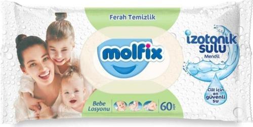 Izotonik Sulu Islak Mendil 60 Lı (12 Adet)