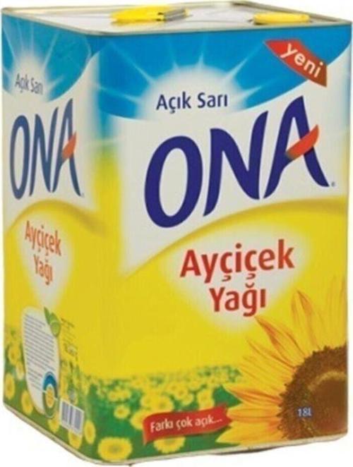 Ayçiçek Yağı 18 Lt
