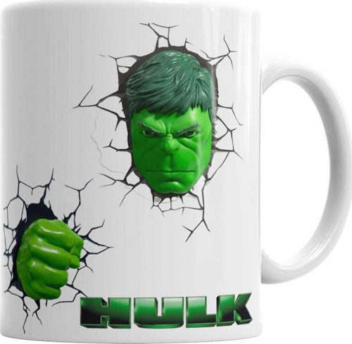 Hulk Modelo 3 Kupa Bardak Porselen