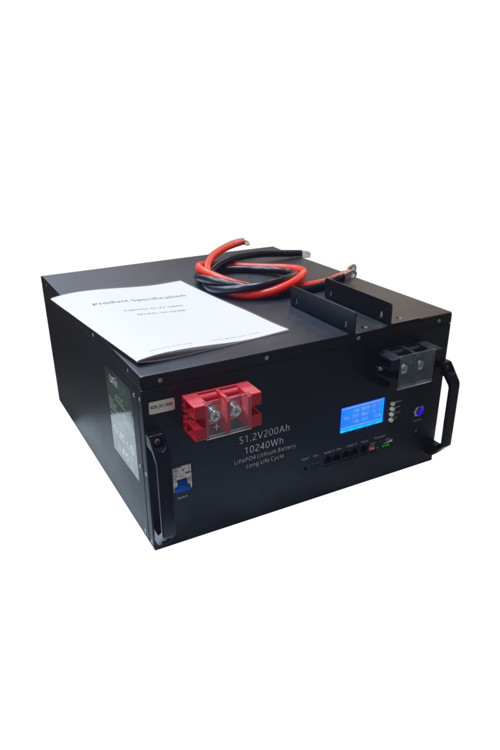 51.2V 200Ah LiFePO4 Batarya 6000 Cycle + Ekran + Bluetooth + Haberleşme