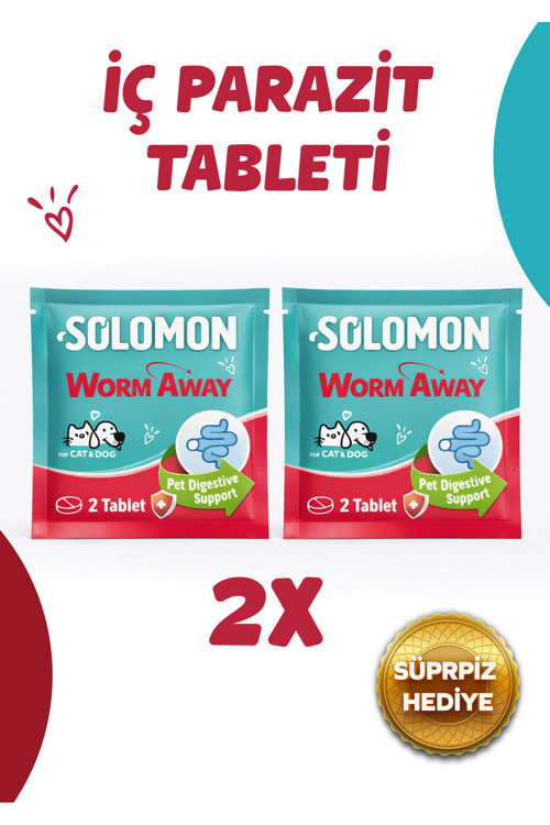 Kedi Köpek İçin Bitkisel ve Lezzetli Anti Tablet 2 Adet 4 Tablet
