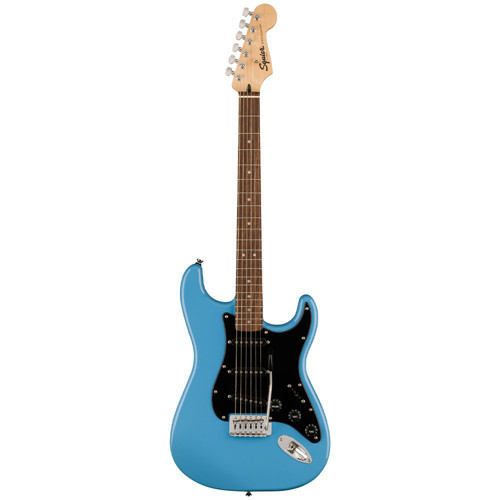 0373701526 Sonic Mustang HH Elektro Gitar (California Blue - Laurel Klavye) | Başlangıç Serisi Çift Humbucker Kıs
