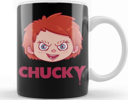 Chucky'S Head Kupa Bardak Porselen