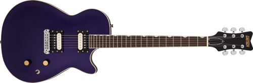 2814104589 G2215-p90 Streamliner Junior Jet Club Elektro Gitar (nightshade Purple - Laurel Klavye) | Streamliner
