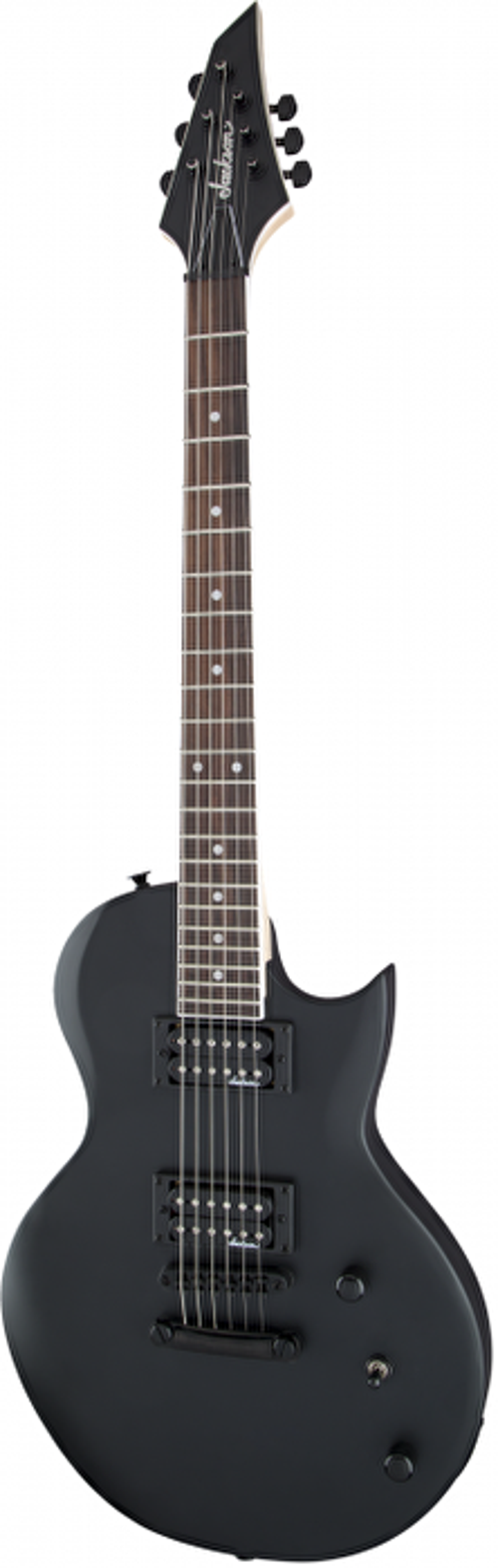 2916902568 JS Monarkh SC JS22 Elektro Gitar (Satin Black) | Tek Cutaway Mat Siyah ve Yüksek Çıkışlı Humbuckerlar