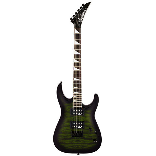 2918809587 Js Dinky Arch Top Js32Q Dka Ht Elektro Gitar (Transparent Green Burst) | Sabit Köprü Yeşil Burst Renk