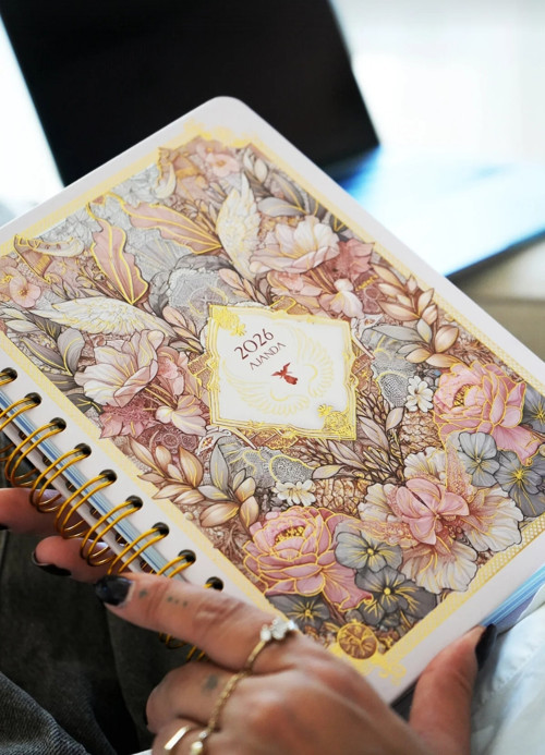 Victoria's Journals Spiralli Sert Kapak 2026 Haftalık Motivasyon Ajandasi A5