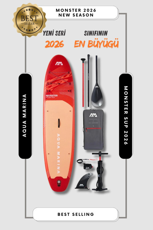Monster 2026 Yeni Seri Şişme Isup Stand-Up Paddle Board 366Cm