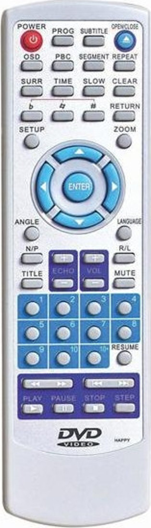KD MİNTON KM-228 DVD DIVX PLAYER KUMANDASI