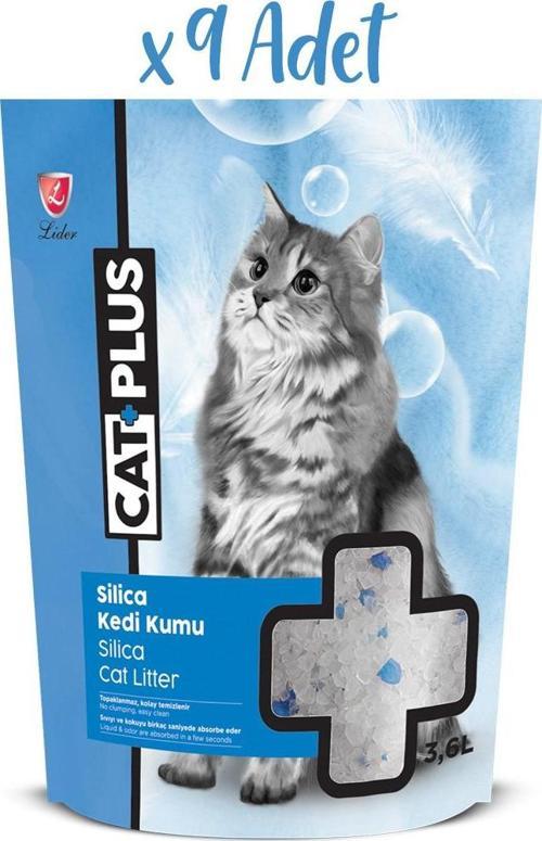 Kristal Kedi Kumu 3,6 Lt X 9 Adet