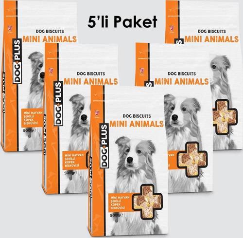 Hayvan Şekilli Ödül Bisküvisi 500 gr X 5 Adet