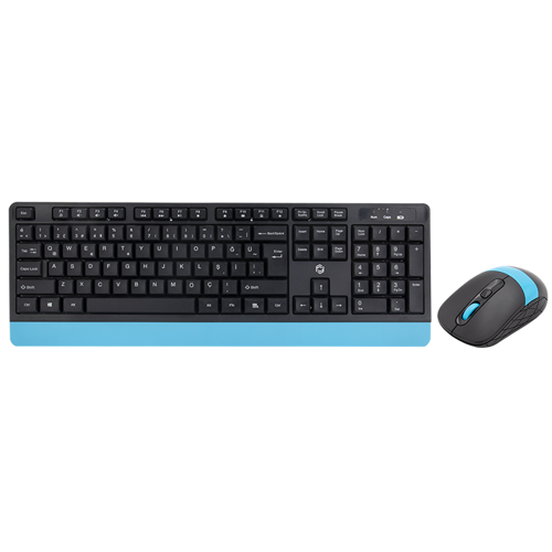 FRISBY FK-4885QU KABLOSUZ KLAVYE MOUSE SET MAVİ