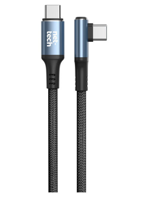 NT-DC38 60W Plastik 100 cm Type-C To Type-C Şarj ve Data Kablosu Nettech NT-DC38 60W Plastik 100 cm Type-C To Type-C Şarj ve Data Kablosu