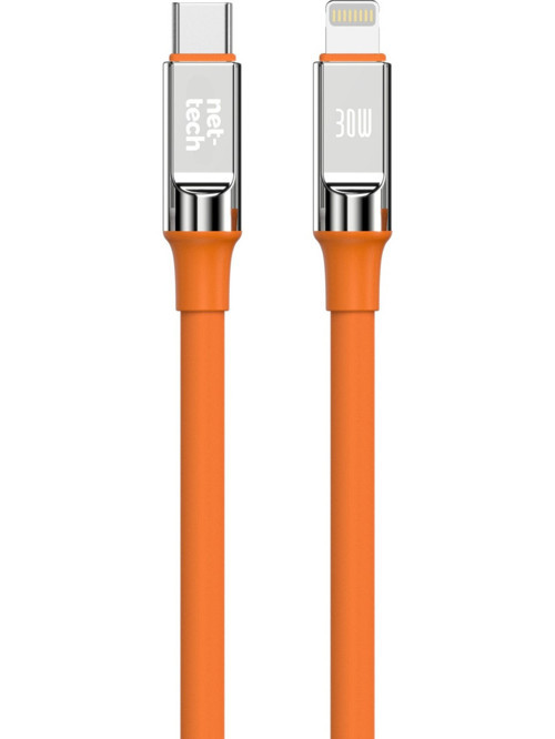 NT-DC30 100 cm Type-C to Lightning Şarj ve Data Kablosu – 30W PD, Dayanıklı Plastik Nettech NT-DC30 100 cm Type-C to Lightning Şarj ve Data Kablosu – 30W PD, Dayanıklı Plastik