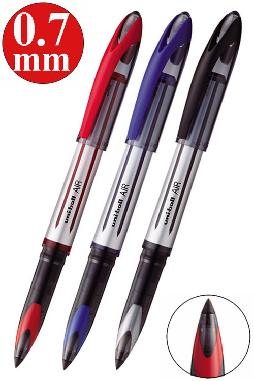 Pilot Kalem 3 Renk Uniball Air 0.7 mm Roller Pilot Kalem Uba-188-L Broad Roller Uçlu Likit Mürekkepli Pilot Kalem